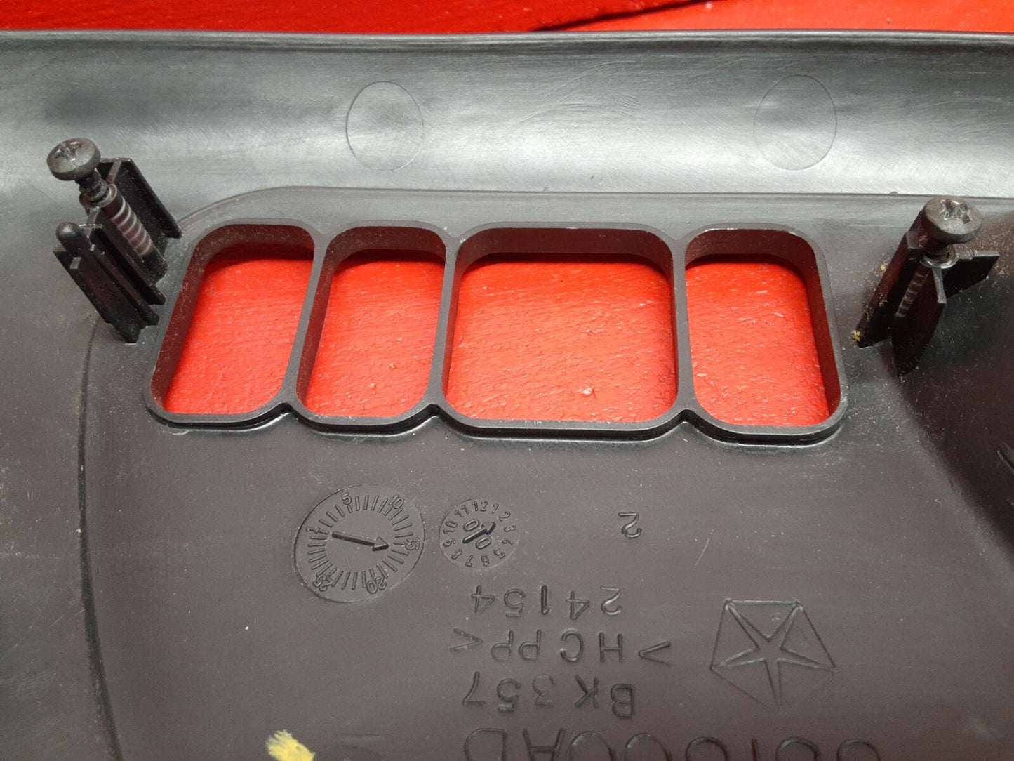 2001 Dodge Durango Power RIGHT PASSENGER Lumbar Seat Switch Bezel Trim 831800AB