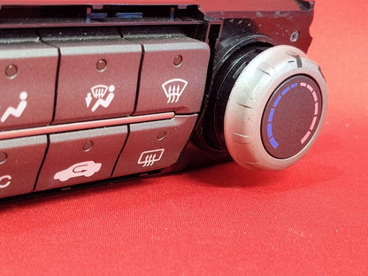 2007-2011 Honda Civic Coupe HVAC Climate Control Unit Basic Style Silver Knobs