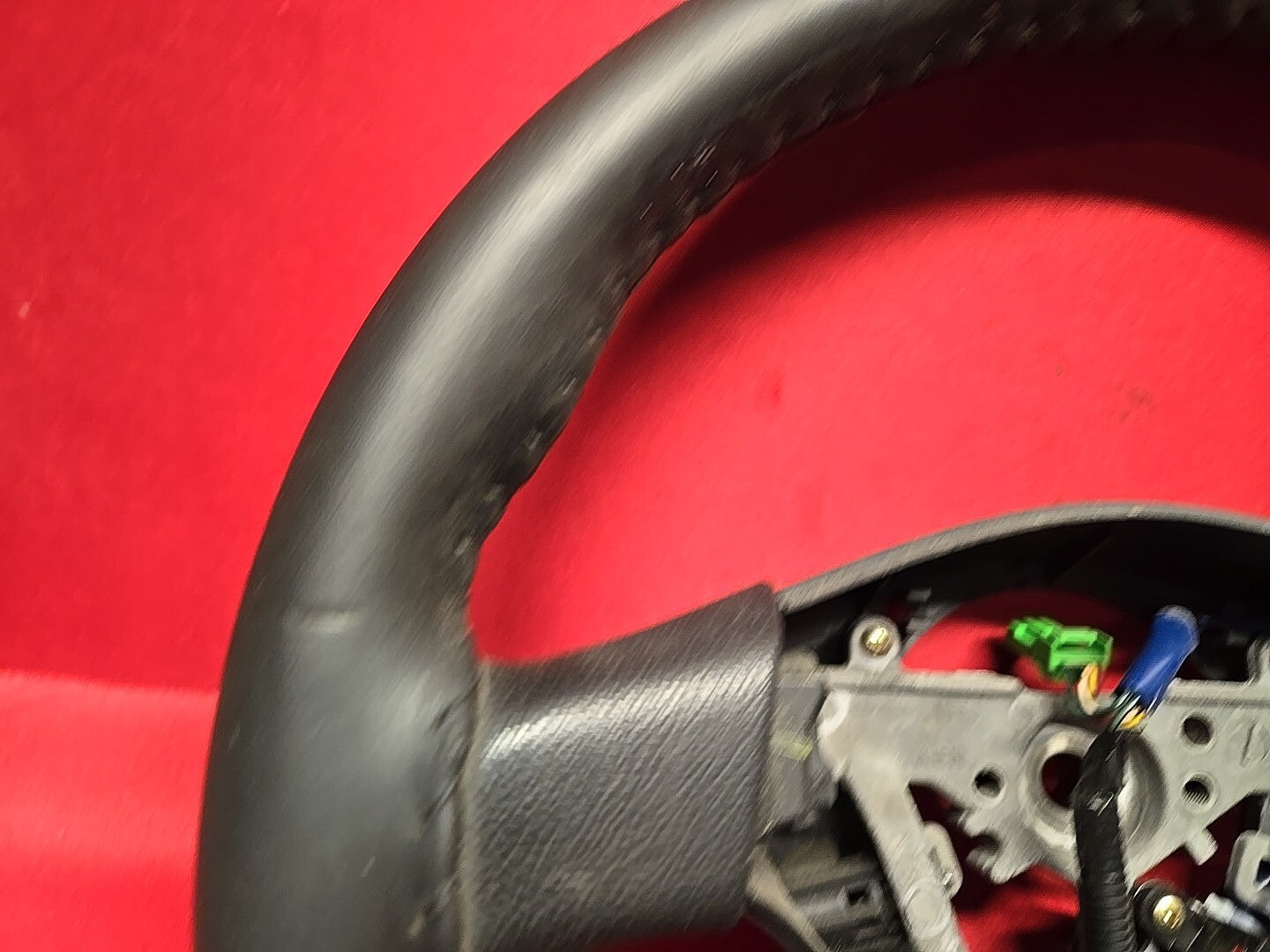 2005 2006 Saab 9-2x Steering Wheel Black Leather w/ Cruise 32010144