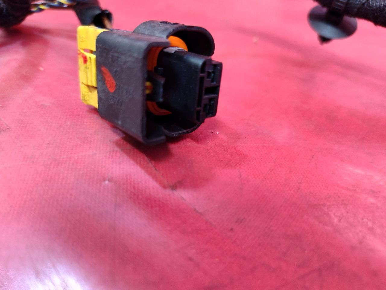 2012 Fiat 500 2-Door Coupe FRONT LEFT DRIVER Door Jumper Wiring Harness