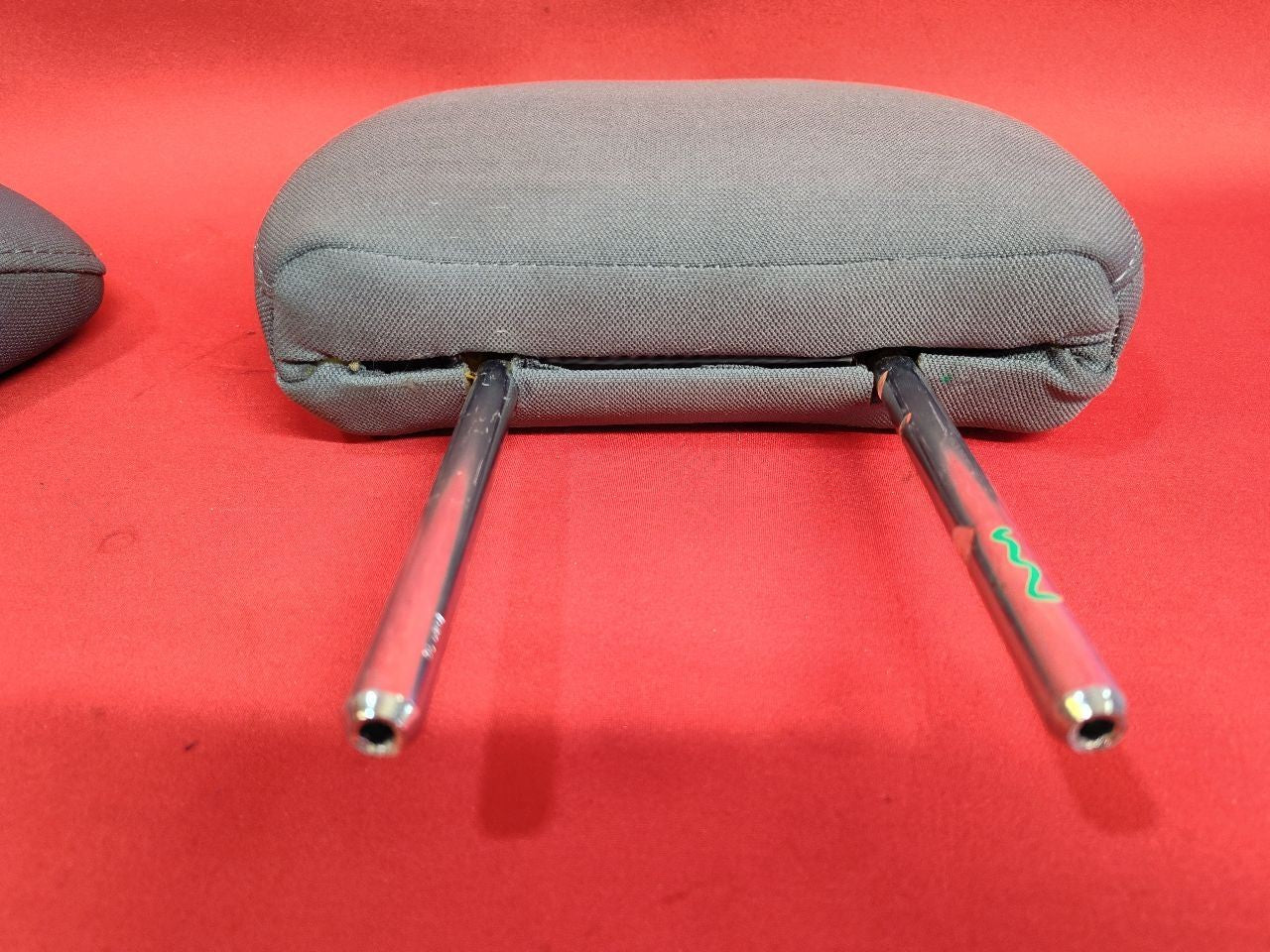 2013-2020 Dodge Ram 1500 2500 3500 REAR Seat Headrest Set Grey Cloth
