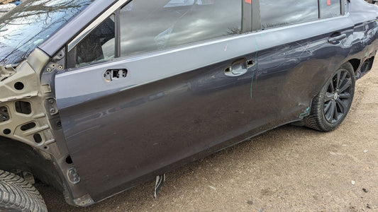 15-19 Subaru Legacy Sedan FRONT LEFT DRIVER Door Shell - GG3: Carbide Gray