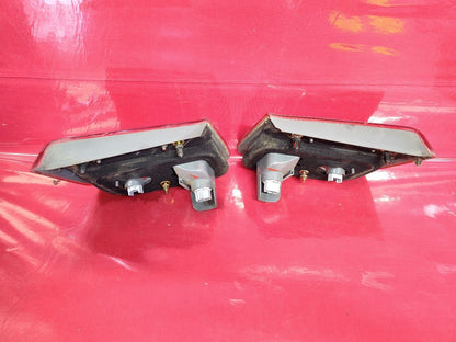 01-02 Honda Civic Coupe Deck Trunk Mounted Tail Light Lamps SET w/ Bulbs