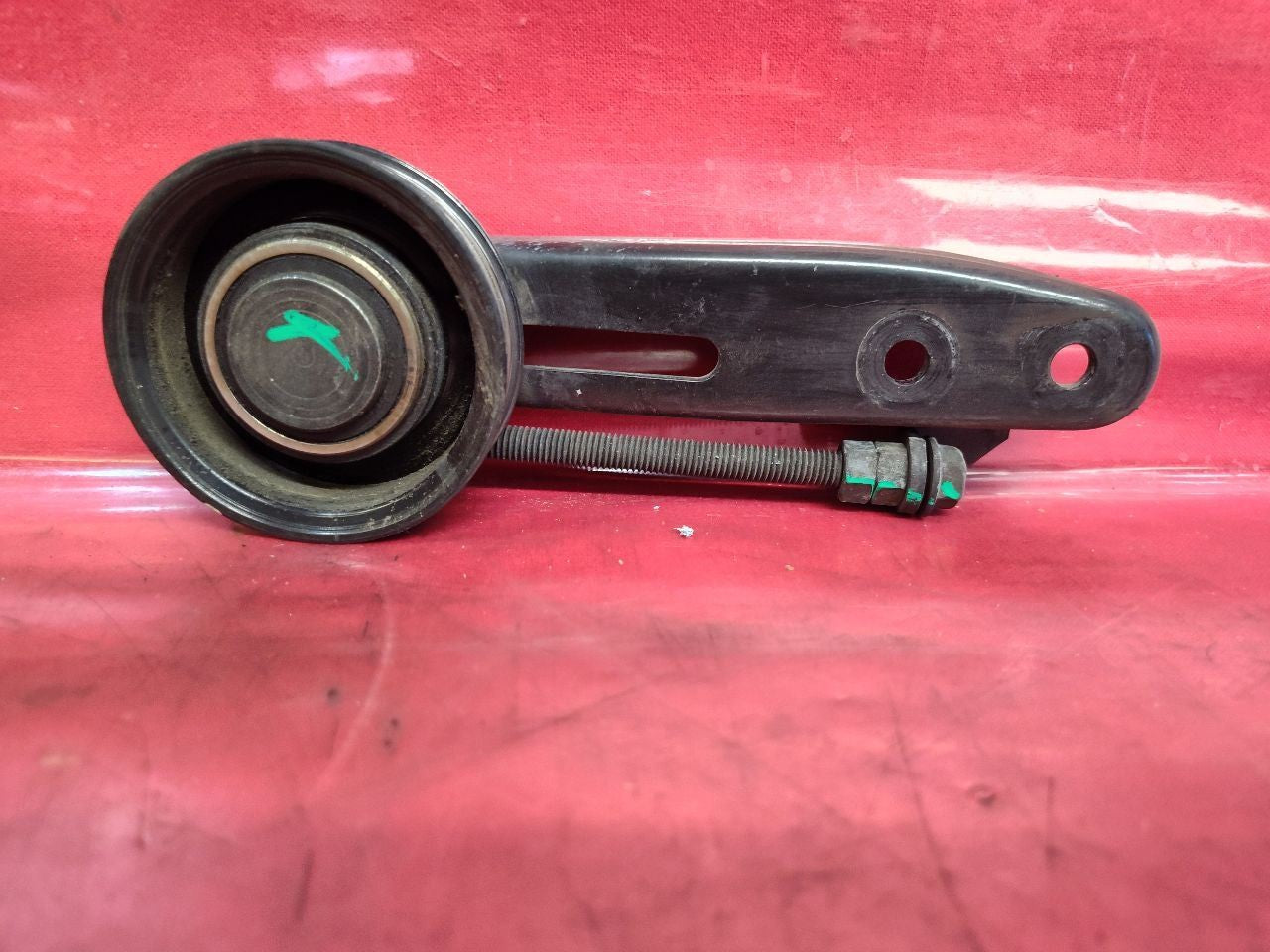 1996-2009 Subaru H4 Engine Steel Idler Pulley Serpentine Belt Tensioner 139k