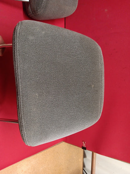 2002 - 2005 Chevy Chevrolet Malibu & Classic FRONT Headrest Set Pewter Cloth