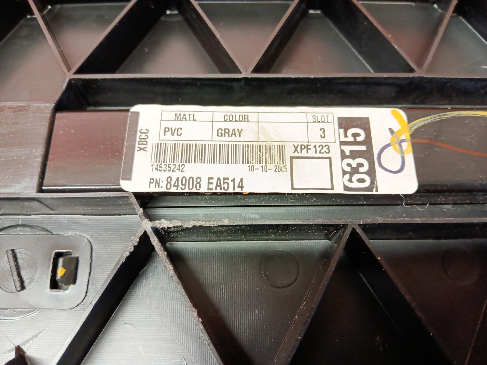 05-09 Nissan Pathfinder Cargo Center Luggage Floor Board Assembly 84908-EA514