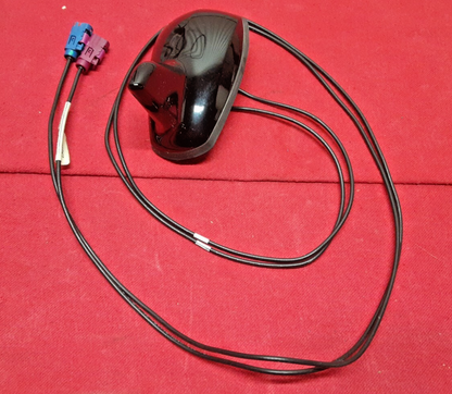 2012 Mercedes C300 C-Class Shark Fin Roof Antenna Black Painted TWO-WIRE MODEL