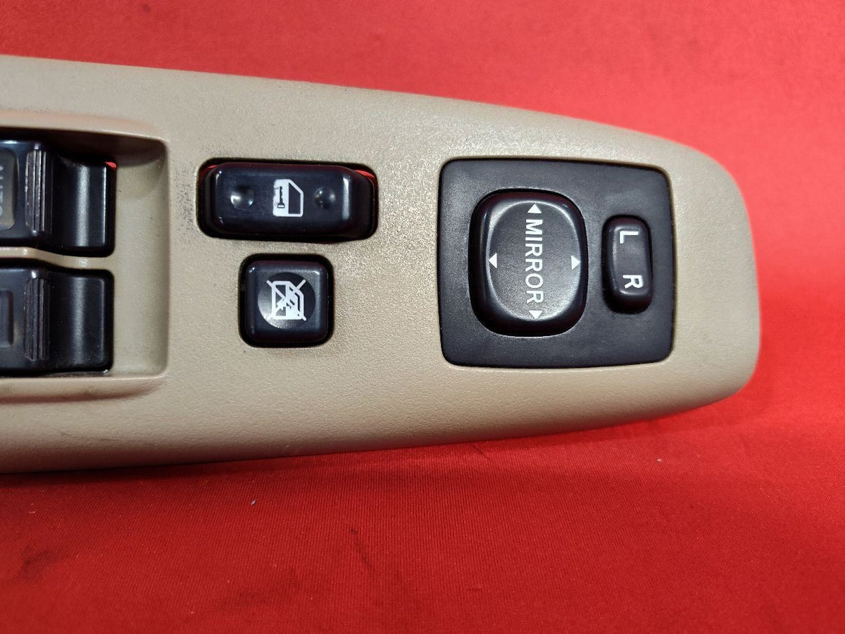 2004-2006 Toyota Camry SE LE Front Driver Master Window Switch + Bezel US BUILT