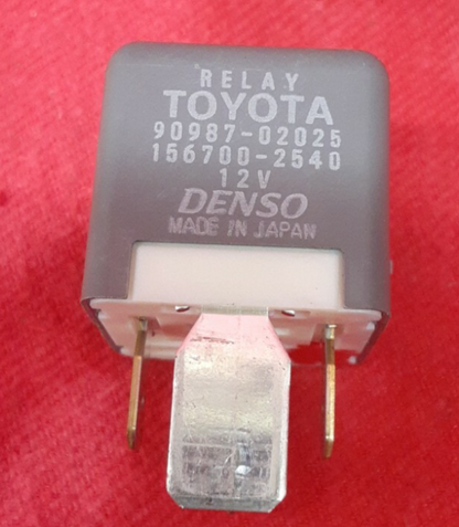 Toyota / Lexus / Scion - 90987-02025 / 156700-2540 Relay - Gray