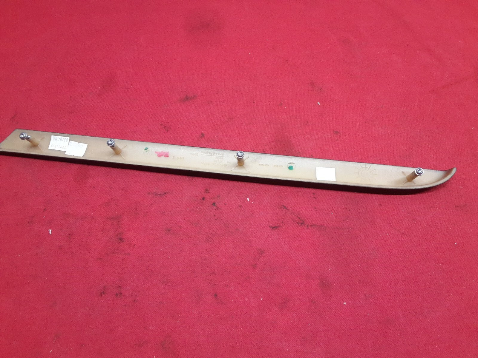 2002 2003 2004 Jeep Grand Cherokee OVERLAND Redwood REAR RIGHT Door Panel Trim
