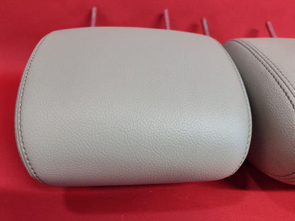 2010-2016 Land Rover LR4 V8 Front Seat Headrest Set Almond TAURUS Leather