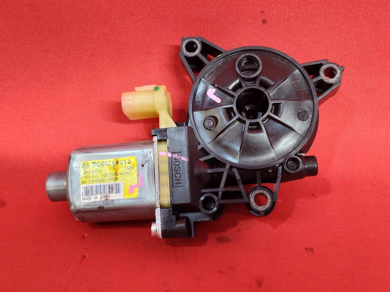 2019-2024 Kia Forte FRONT RIGHT PASSENGER Power Window Motor 82460-M6010