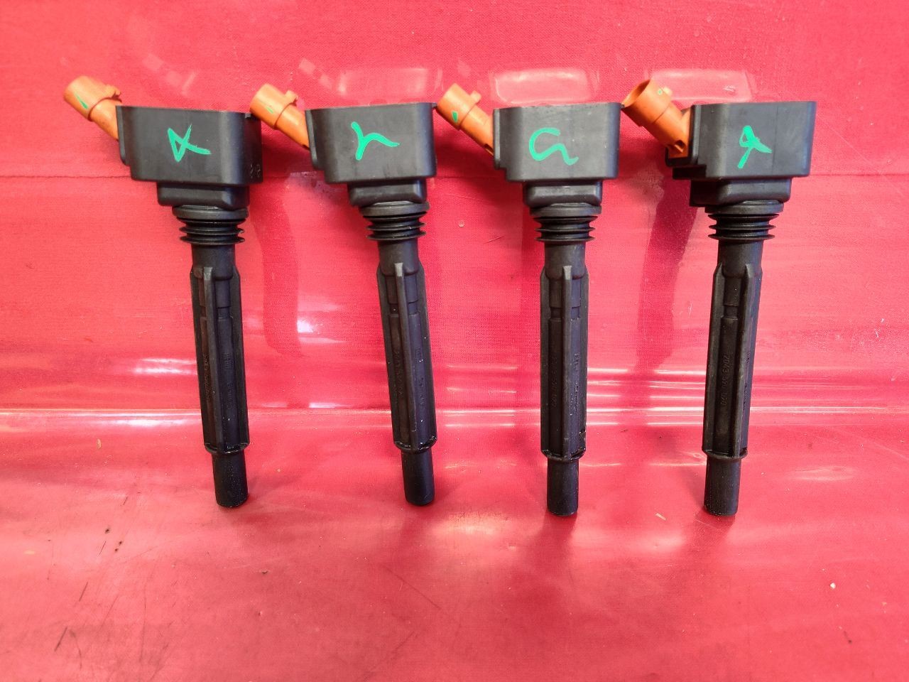 2014-2019 Fiat 500 / 15-18 Renegade 1.4L L4 Ignition Coil Set of Four -67k Miles