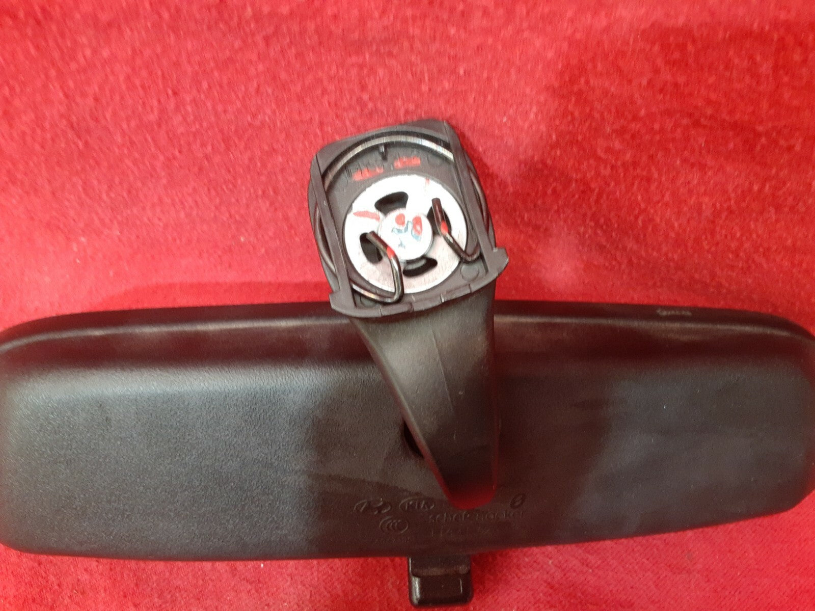 2010 2011 2012 2013 Kia Soul Rearview Mirror Basic Stock w/ Flip Lever
