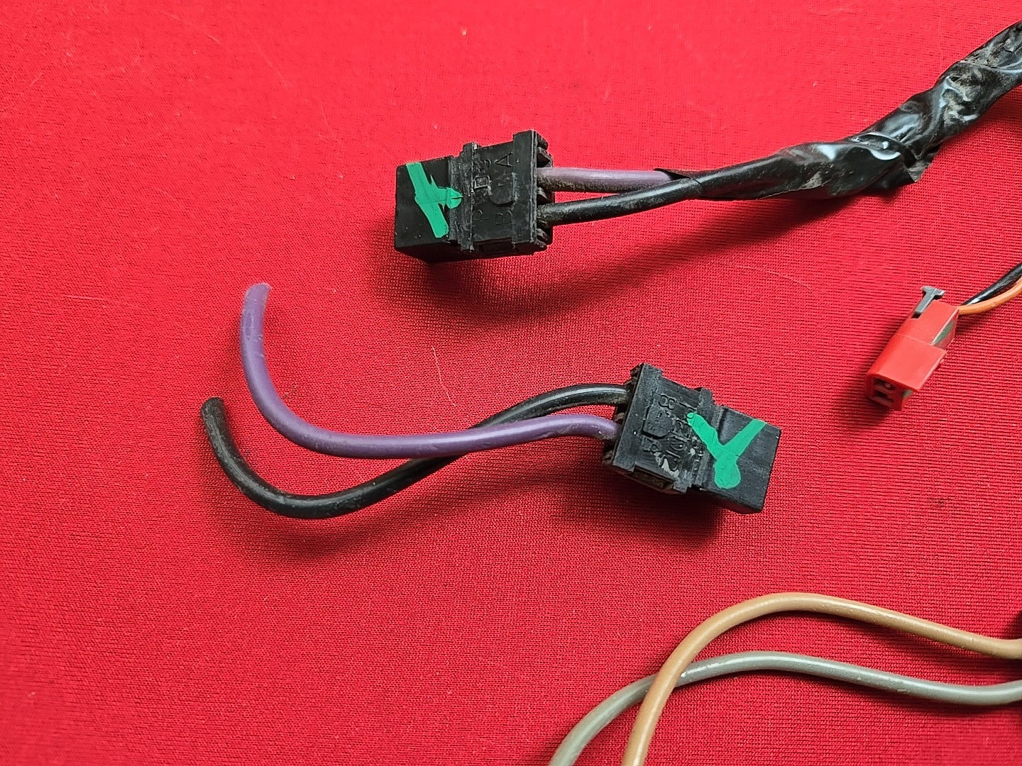 1995-1999 Chevy Tahoe Suburban Rear Barn Door Sensors Lock Contacts - PIGTAILS