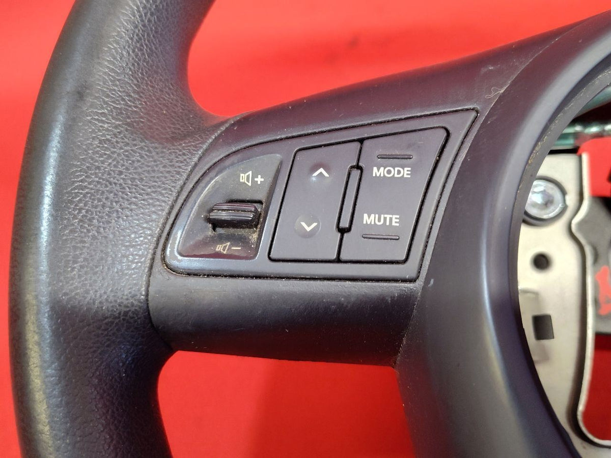 2010-2013 Kia Soul Steering Wheel w/ Audio + Cruise Controls Black Rubber