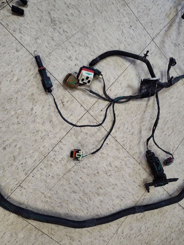 2014-2017 Chrysler Dodge Van Headlamp Wiring Harness Halogen Quad + Premium Fog