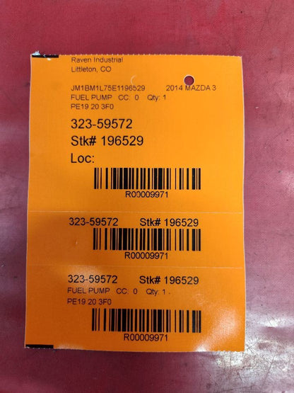 2012-2018 Mazda 3 6 CX-5 Engine Mounted High Pressure Mechanical Fuel Pump