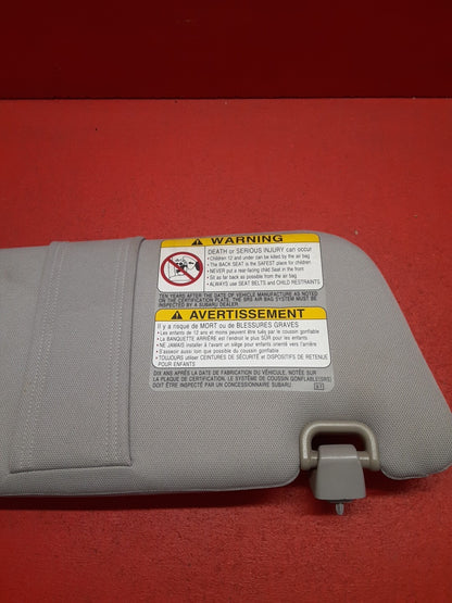 2003 2004 2005 Subaru Forester LEFT DRIVER Sun Visor Shade 92011SA212NE
