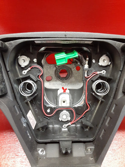 2004-2007 Volvo S40 Black Leather Steering Wheel W/ Cruise Control 8687334