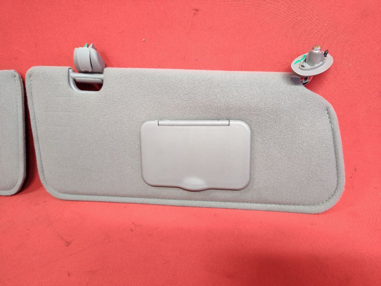2001 2002 Ford Escape XLS XLT Sun Visor Shade Left Right Set Graphite Grey Cloth