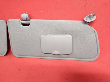 2001 2002 Ford Escape XLS XLT Sun Visor Shade Left Right Set Graphite Grey Cloth