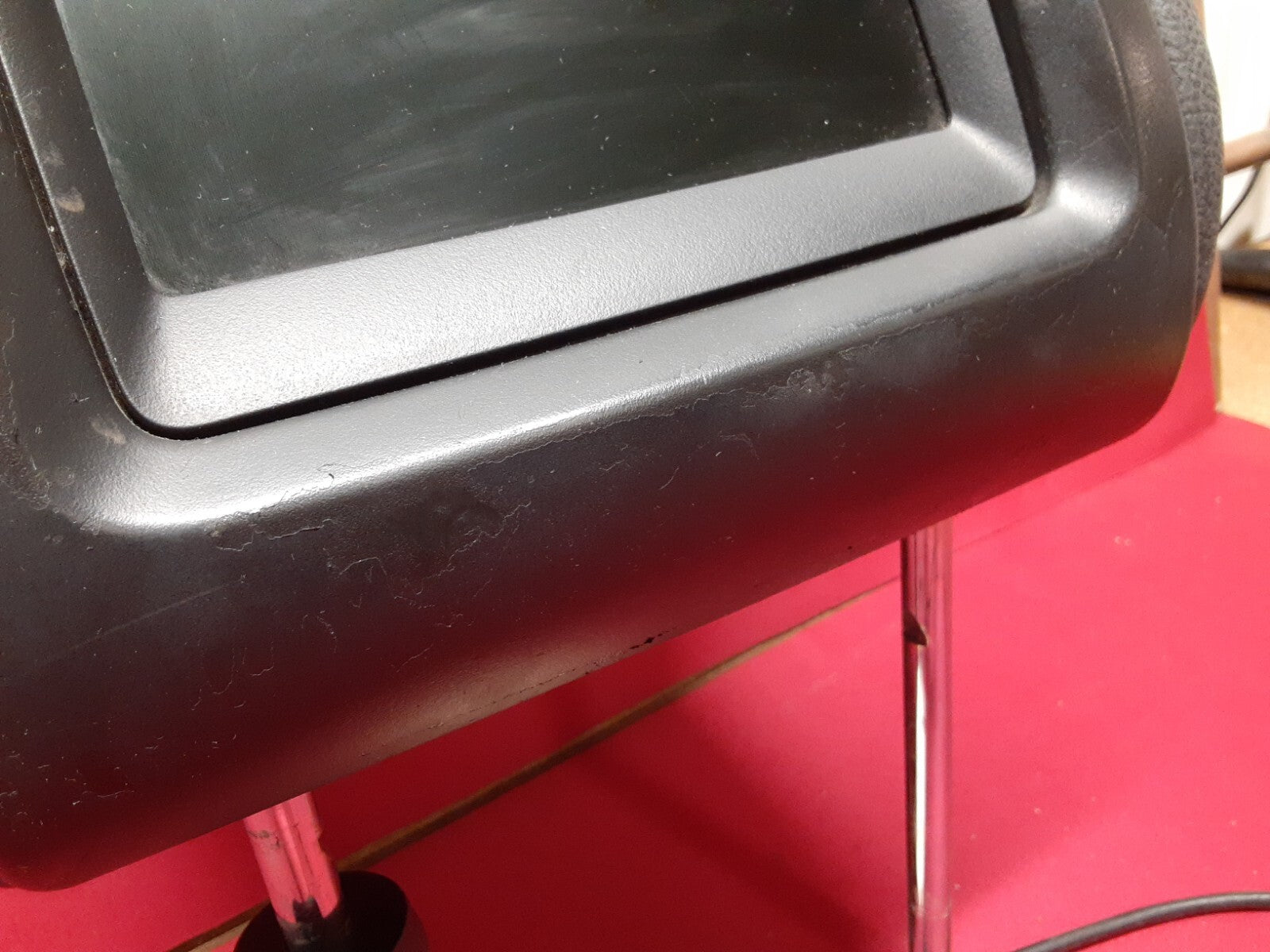 2006 2007 Land Range Rover SPORT (Qty:1) FRONT Leather Headrest w/ DVD Screen
