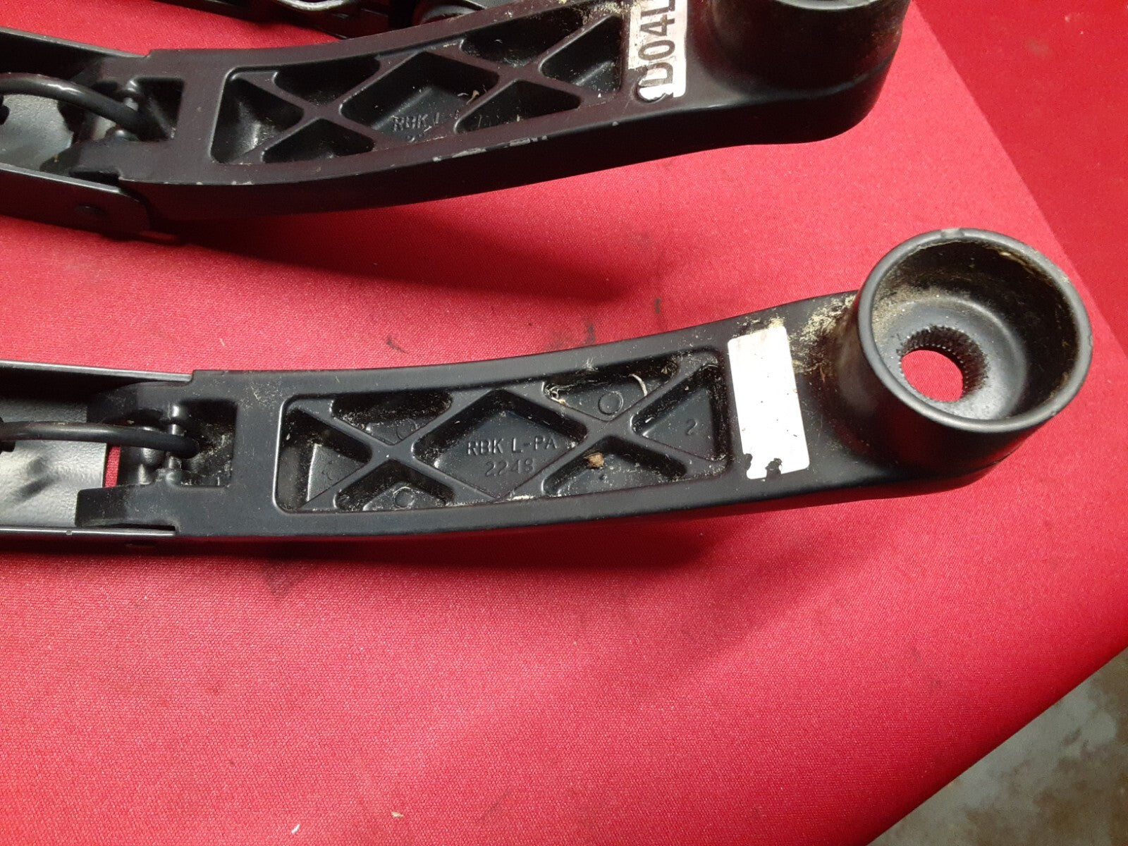2012 - 2017 Hyundai Accent Wagon BOTH FRONT + REAR Windshield Wiper Arm SET