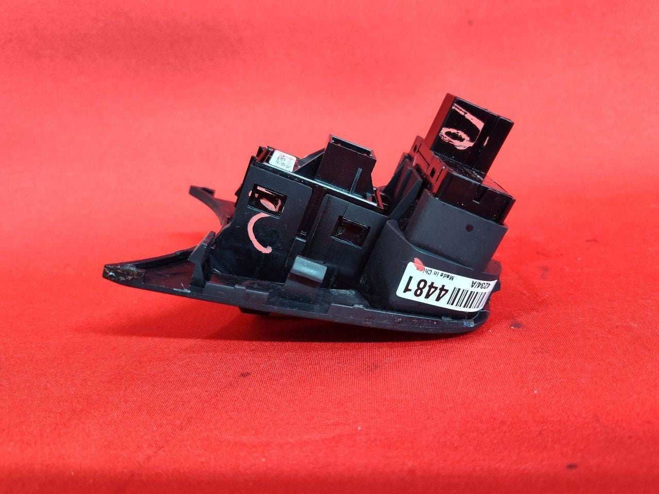 2014-2016 Chevy Spark EV Electric Parking Brake Traction Sport Switch Bezel Set