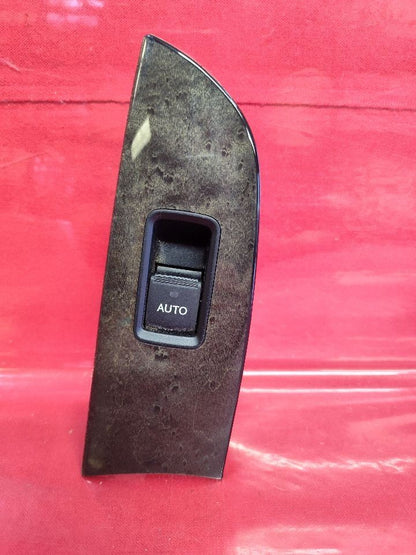 2010-2013 Lexus IS250 IS350 Left Driver REAR Window Switch w/ Woodgrain Bezel