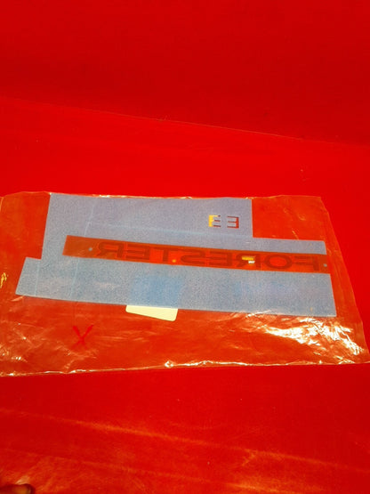 2019 - 2024 Subaru Forester Rear Liftgate Trunk Emblem / Badge / Nameplate