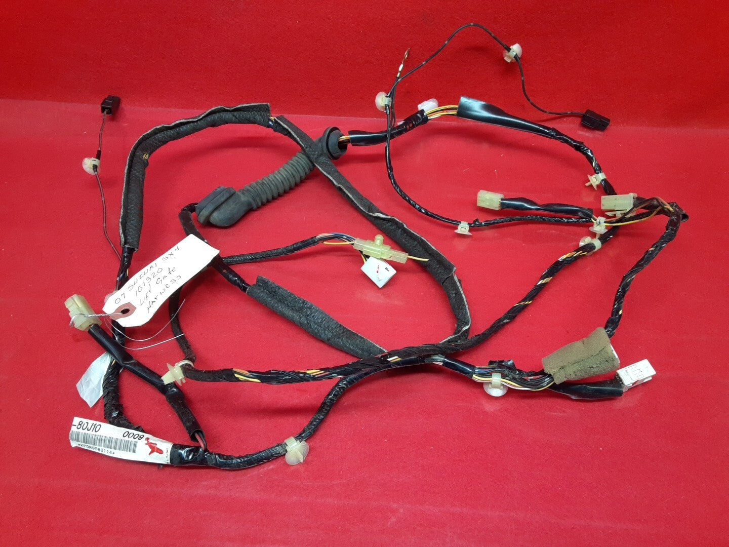 2007 2008 2009 Suzuki SX4 Lift Gate Rear Back Door Wire Harness 36680-80J10