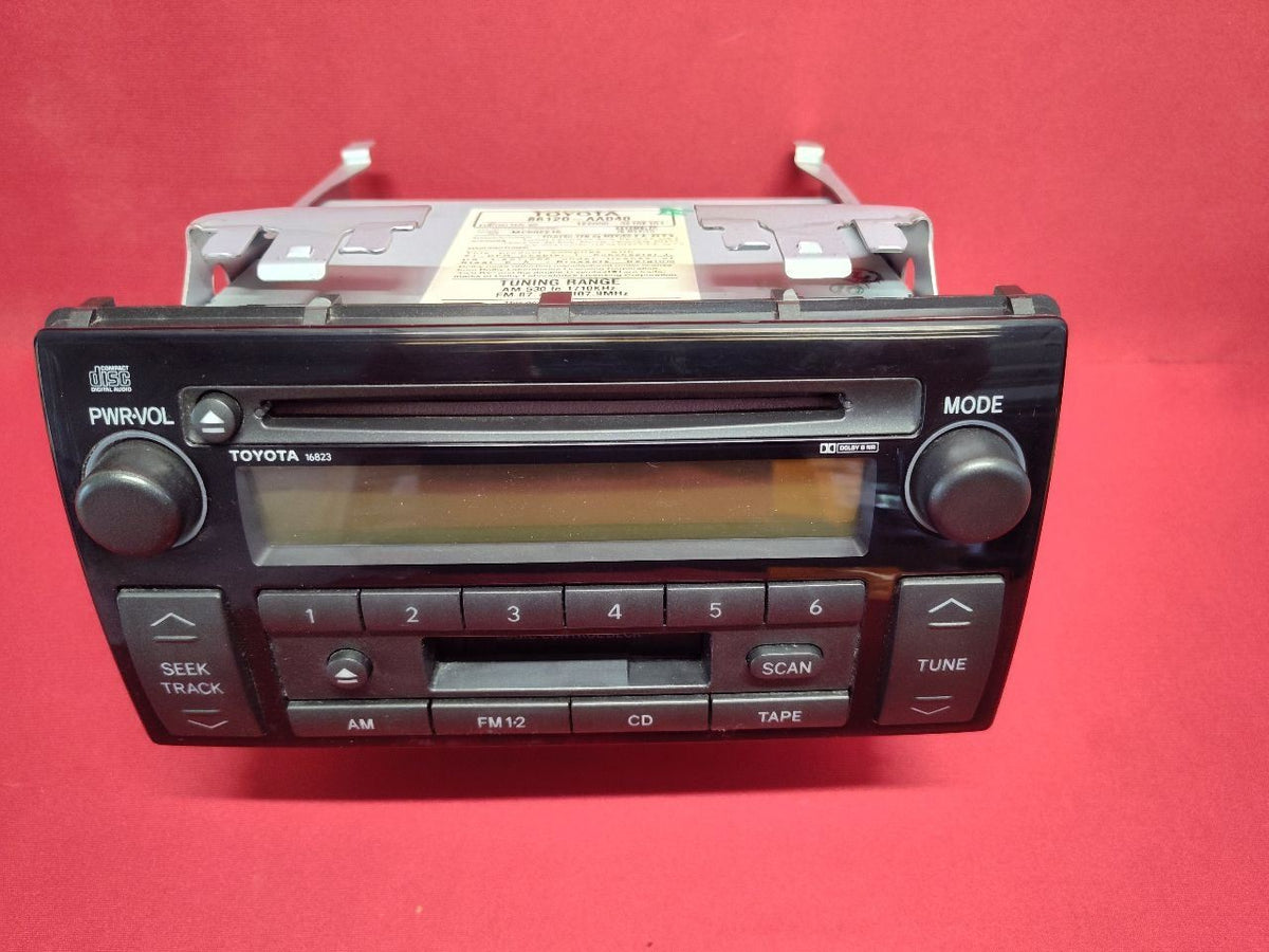 2002-2004 Toyota Camry Radio Stereo Audio Receiver Head Unit 86120-AA040