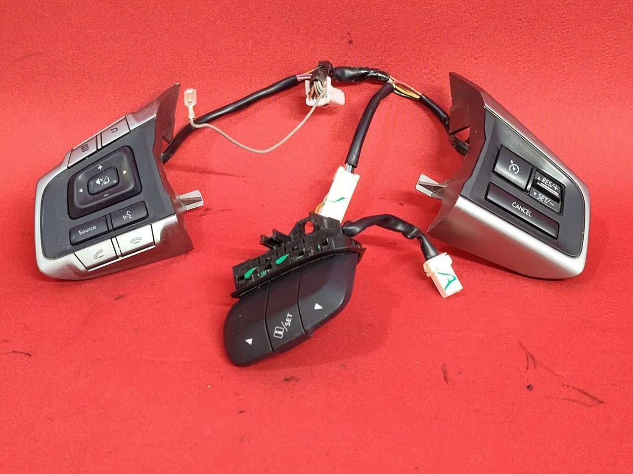 2015 2016 Subaru XV Crosstrek / Impreza Steering Wheel Cruise Radio Control Set