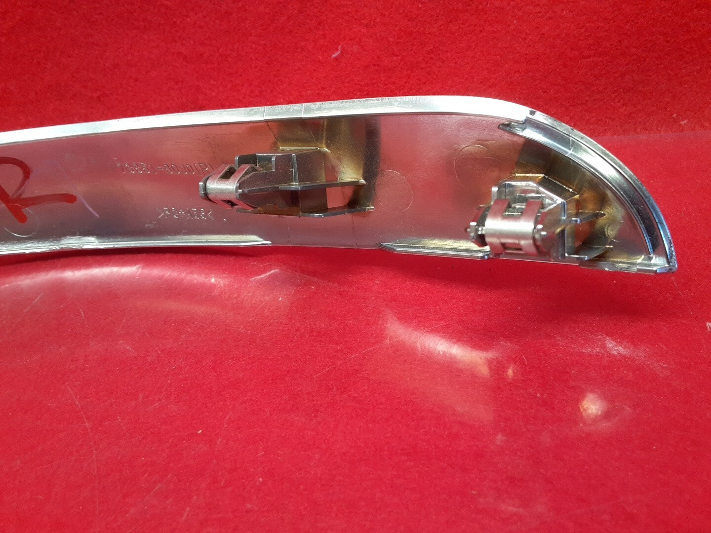 2007 - 2013 Suzuki SX4 Center Dash Chrome Radio Left Right Bezel Trim Set of 2
