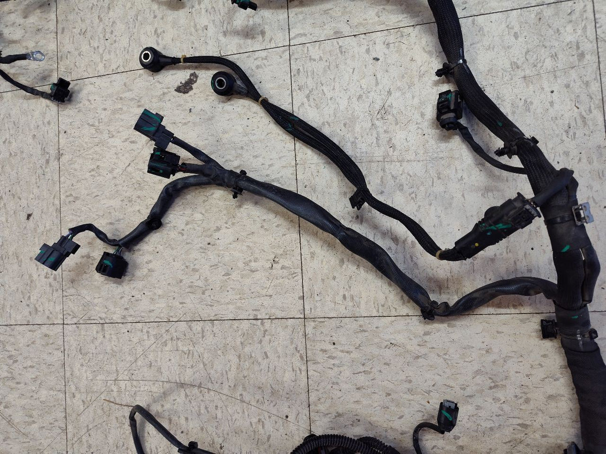 2013-2015 Mercedes C300 C350 Sport 3.5L Auto V6 Engine BLOCK Wiring Harness