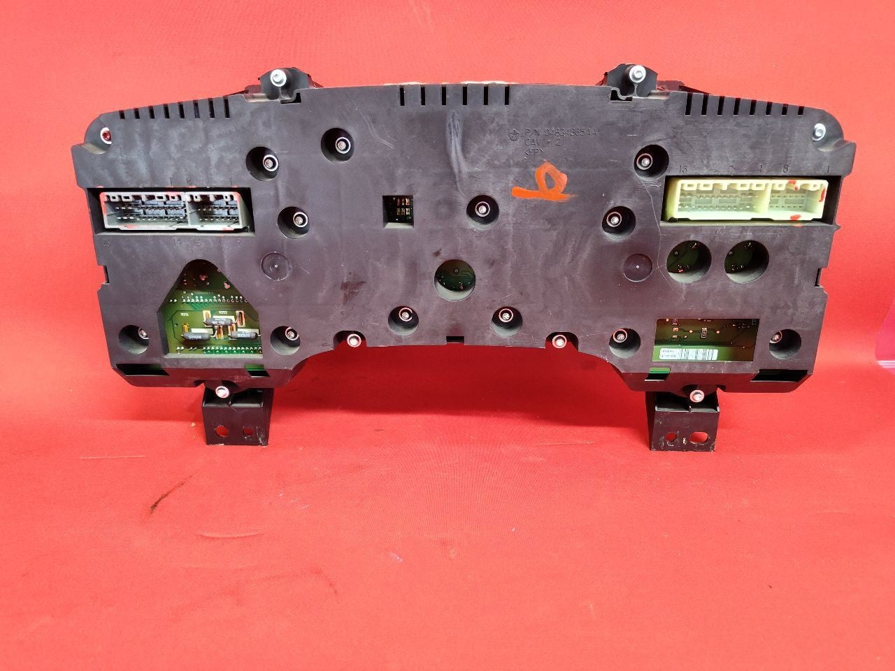 2008 Dodge Durango Speedometer Instrument Cluster MPH Black Backing Bezel