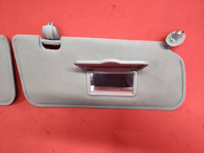 2001 2002 Ford Escape XLS XLT Sun Visor Shade Left Right Set Graphite Grey Cloth