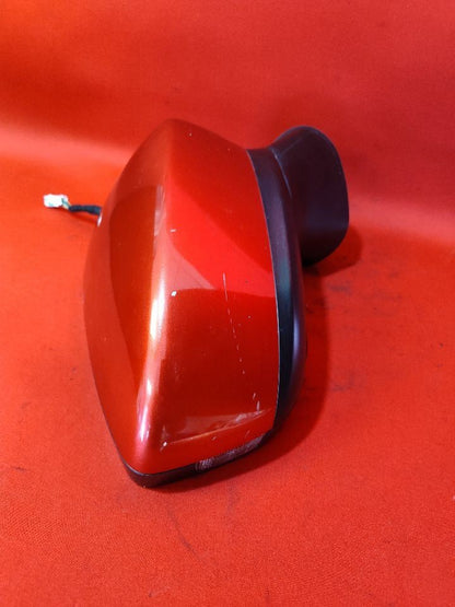 2014-2016 Mazda3 RIGHT PASSENGER Door Mirror Heat Blind Turn JAPAN 41V Soul Red