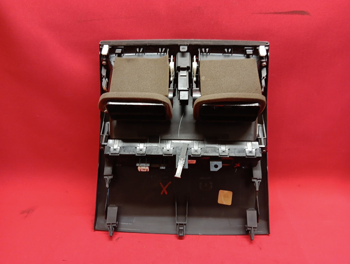 2009 - 2013 Mazda Mazda6 Center Dash Air Vent Bezel Trim w/ Hazard Switch Black
