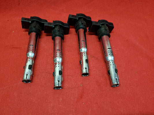 2005 - 2018 Audi VW Volkswagen Direct Ignition Coil Pack SET of 4: 07K-905-715-G