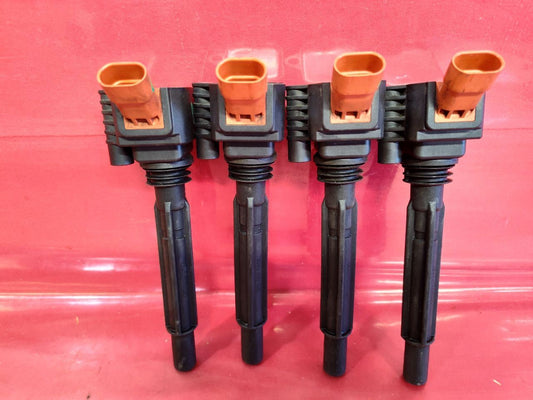 2014-2019 Fiat 500 / 15-18 Renegade 1.4L L4 Ignition Coil Set of Four -67k Miles
