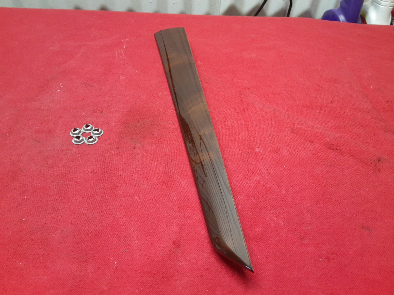 2012 2013 2014 Mercedes C250 C300 C350 RIGHT REAR Door Trim Molding Burr Walnut