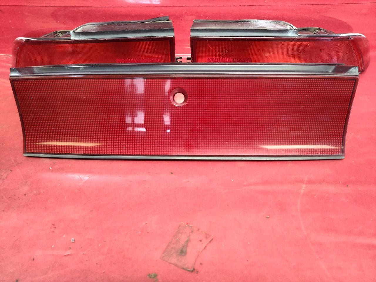 1995-1999 Mitsubishi Eclipse SPYDER 2G Tail Light Lamp Center Left Right Set