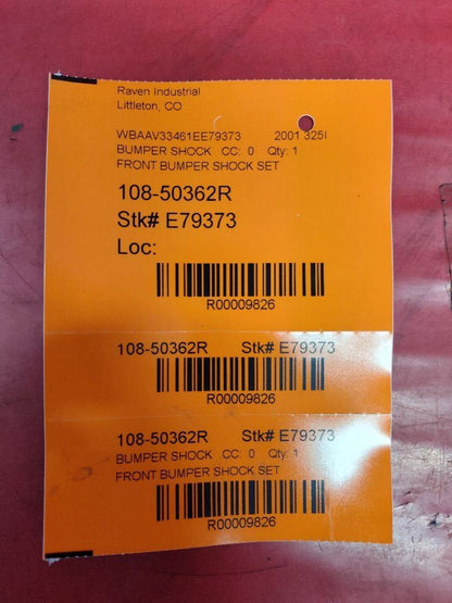 1999-2006 BMW 320 323 325 328 330 Front Bumper Shock Absorber SET w/ Bolts