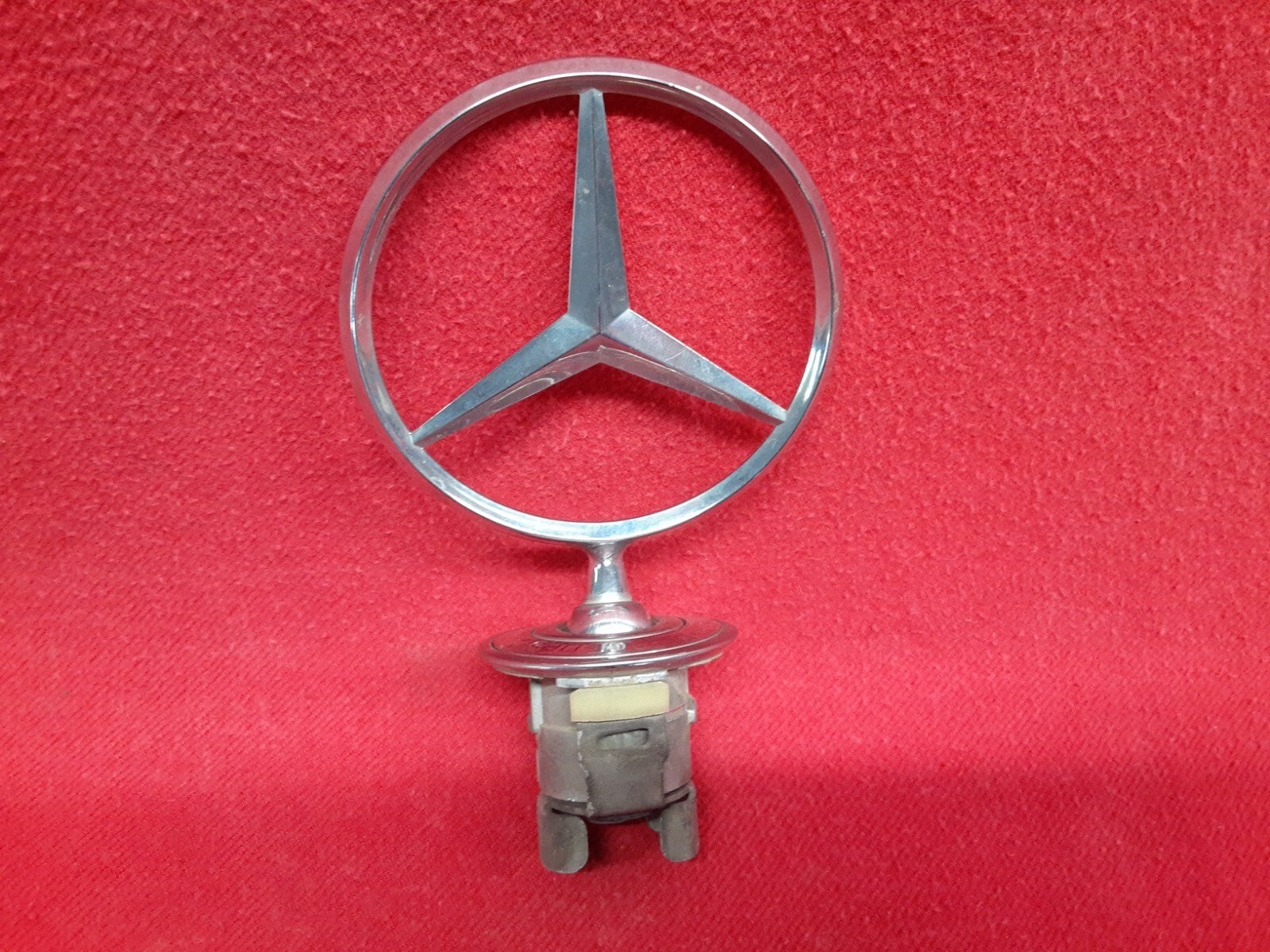 1994 - 2007 Mercedes Various Models Hood Ornament Emblem Logo Star Silver Band