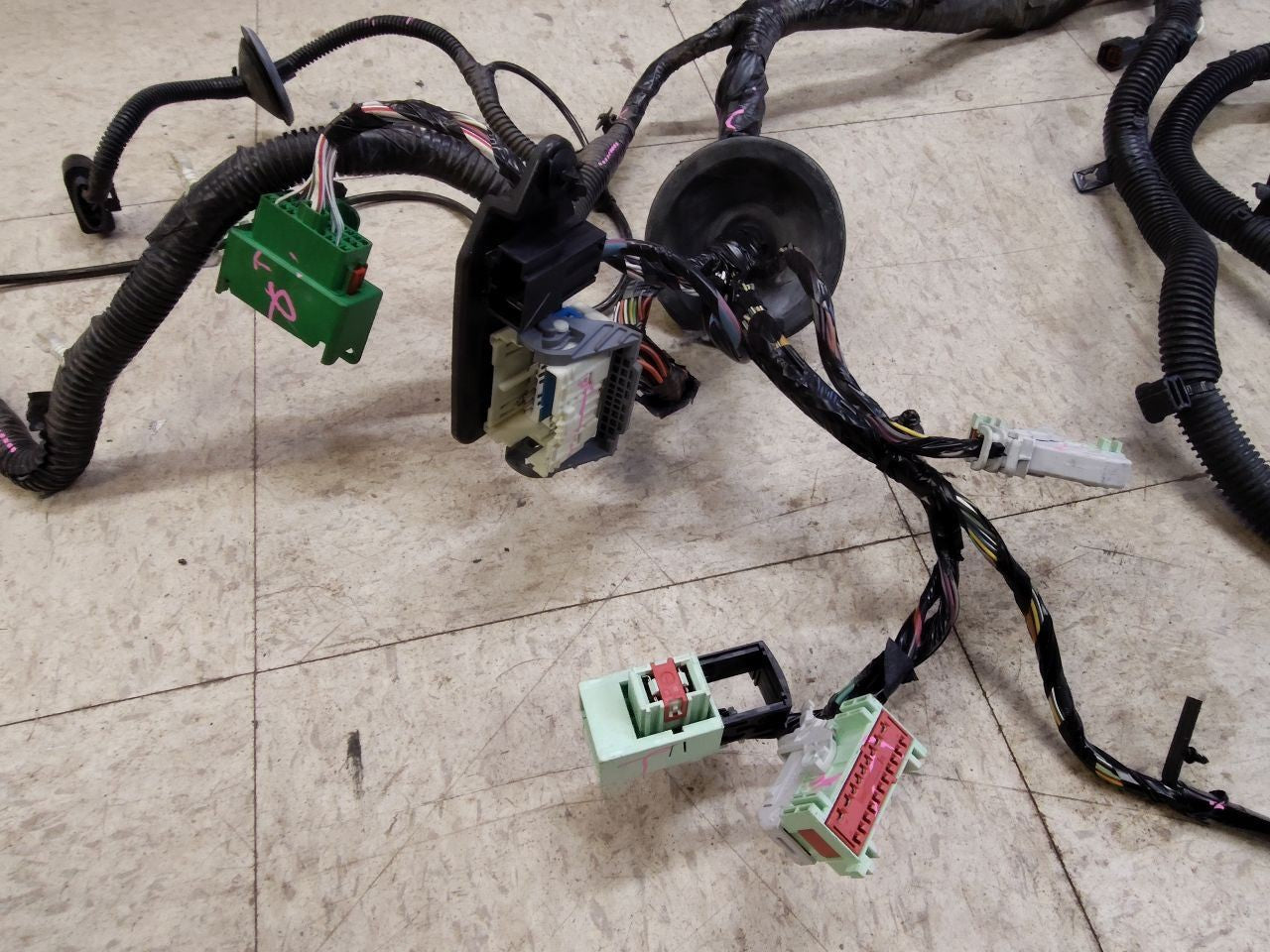 2012 2013 Ford Focus EV Electric Drive Motor Wiring Harness w/ HID Headlamps