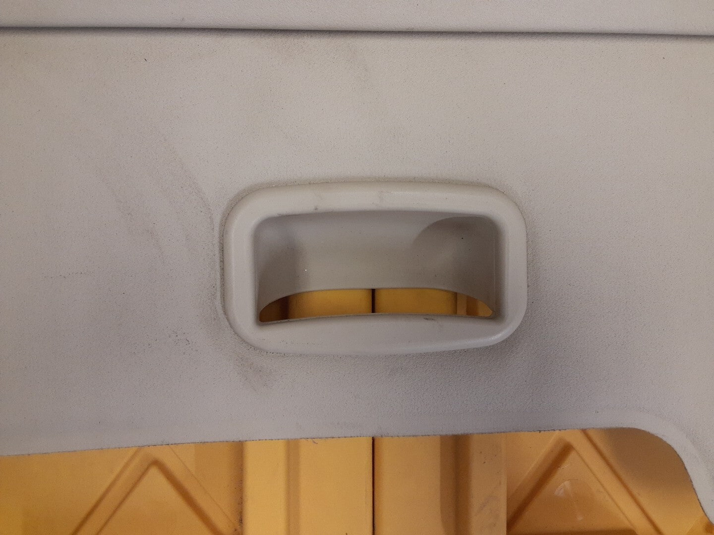 2010 Land Rover Range Rover Sport Trunk Cargo Upper Retractable Cover Ivory