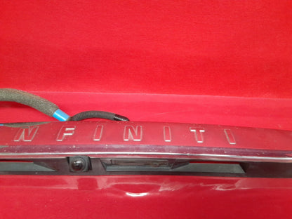 2013 Infiniti JX35 QX60 Rear Liftgate Trunk Lid Chrome Panel W/ Rear Camera OEM
