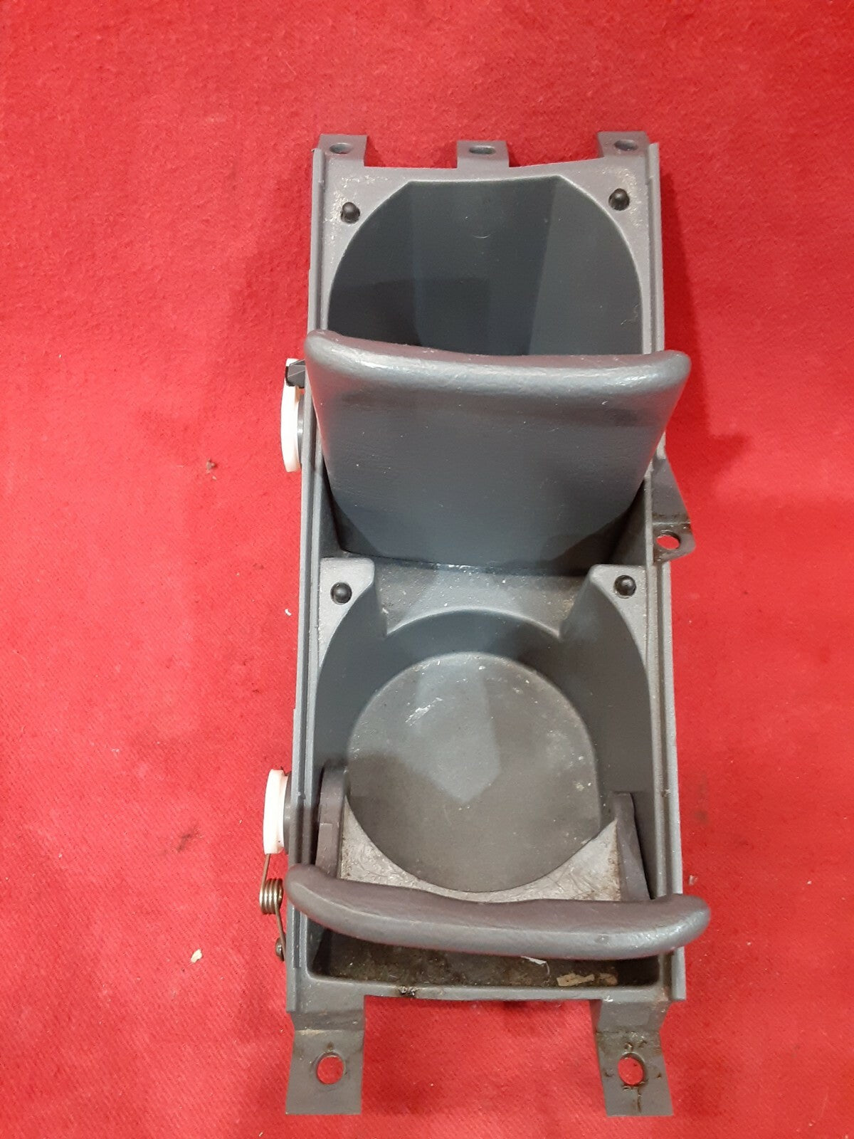 1997 - 2001 Toyota Camry & Solara Console Double Cup Holder - Gray - 55620-33050